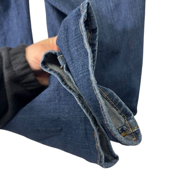 AEO sz 4 y2k style low rise Artist Distressed Bootcut Denim Jeans - Picture 11 of 11